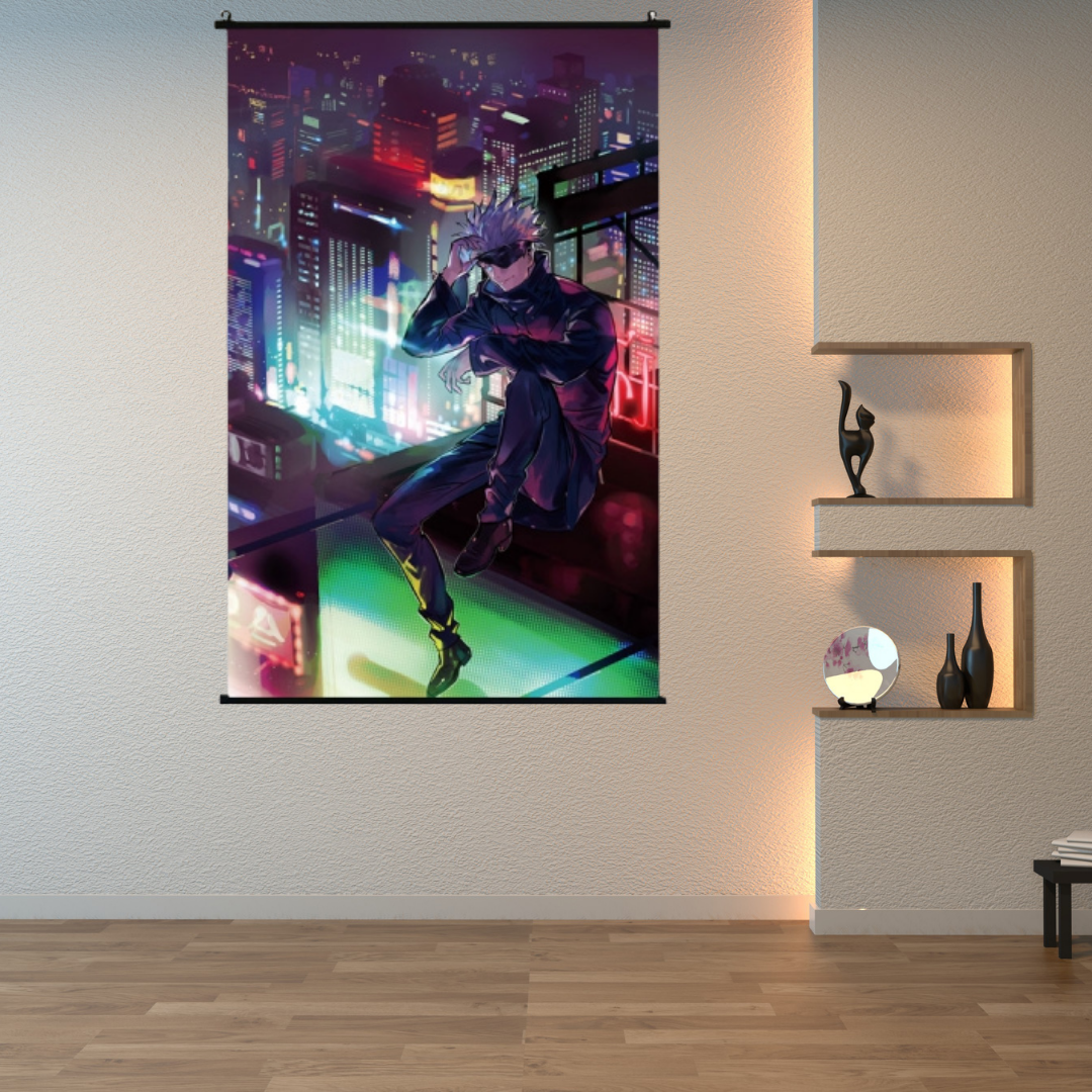 Jujutsu Kaisen City Wall Scroll