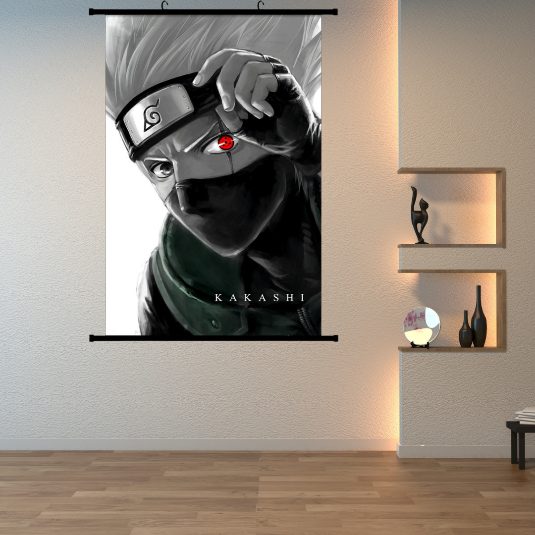 Naruto Kakashi Wall Scroll
