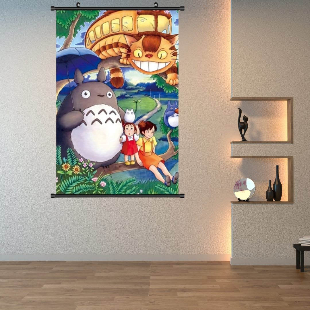 Totoro Wall Scroll
