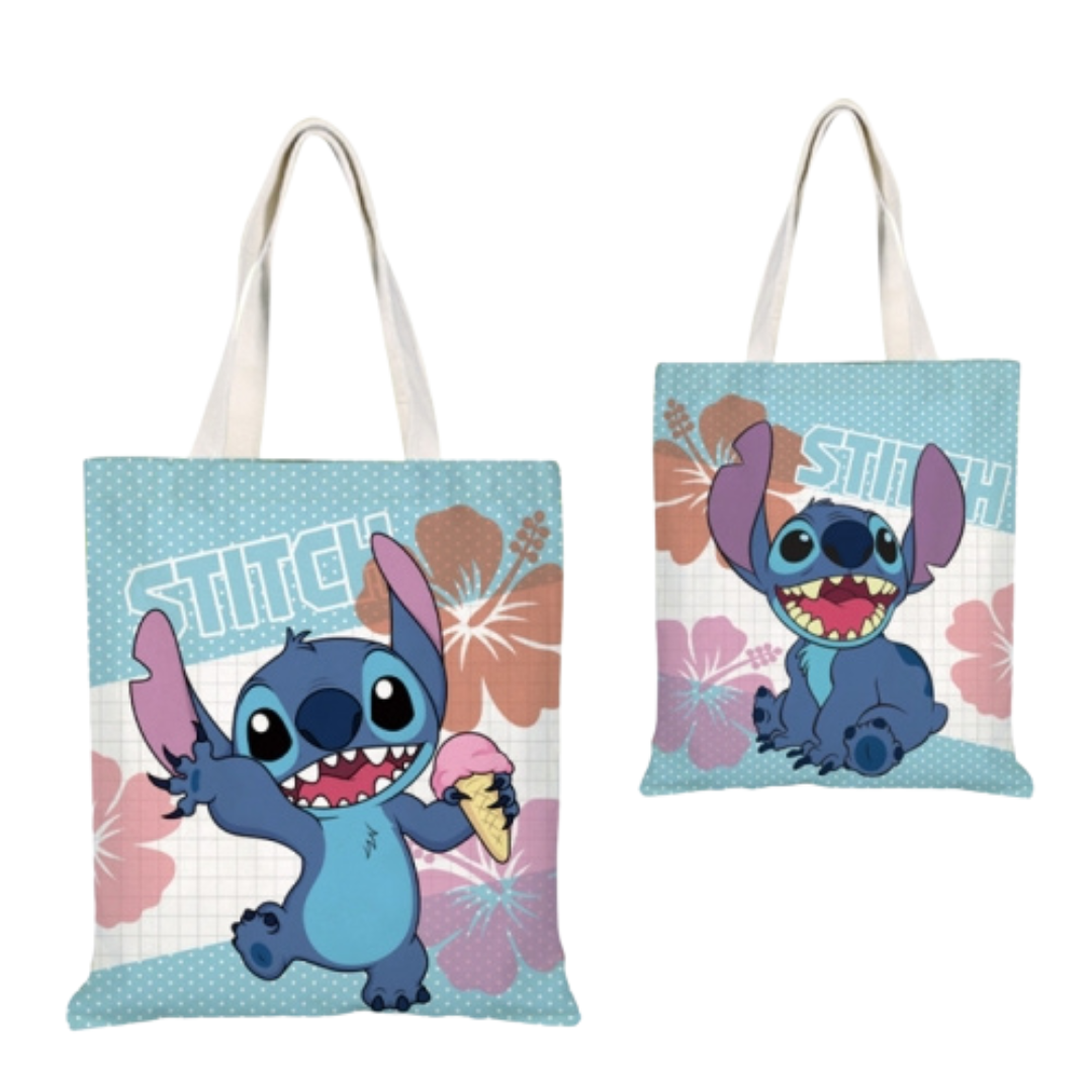 Stitch Ice Cream Canvas Tote Bag