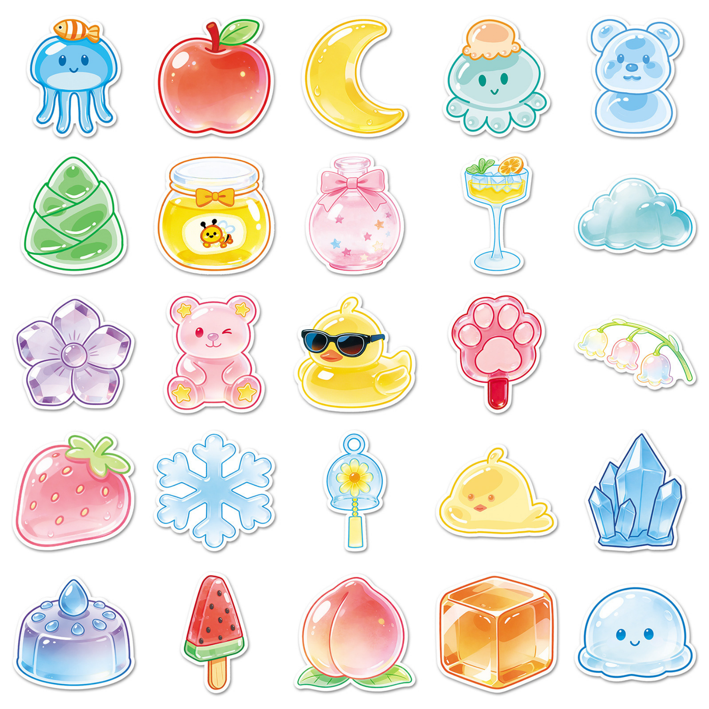 Sweet Jellies 50 Piece Sticker Pack