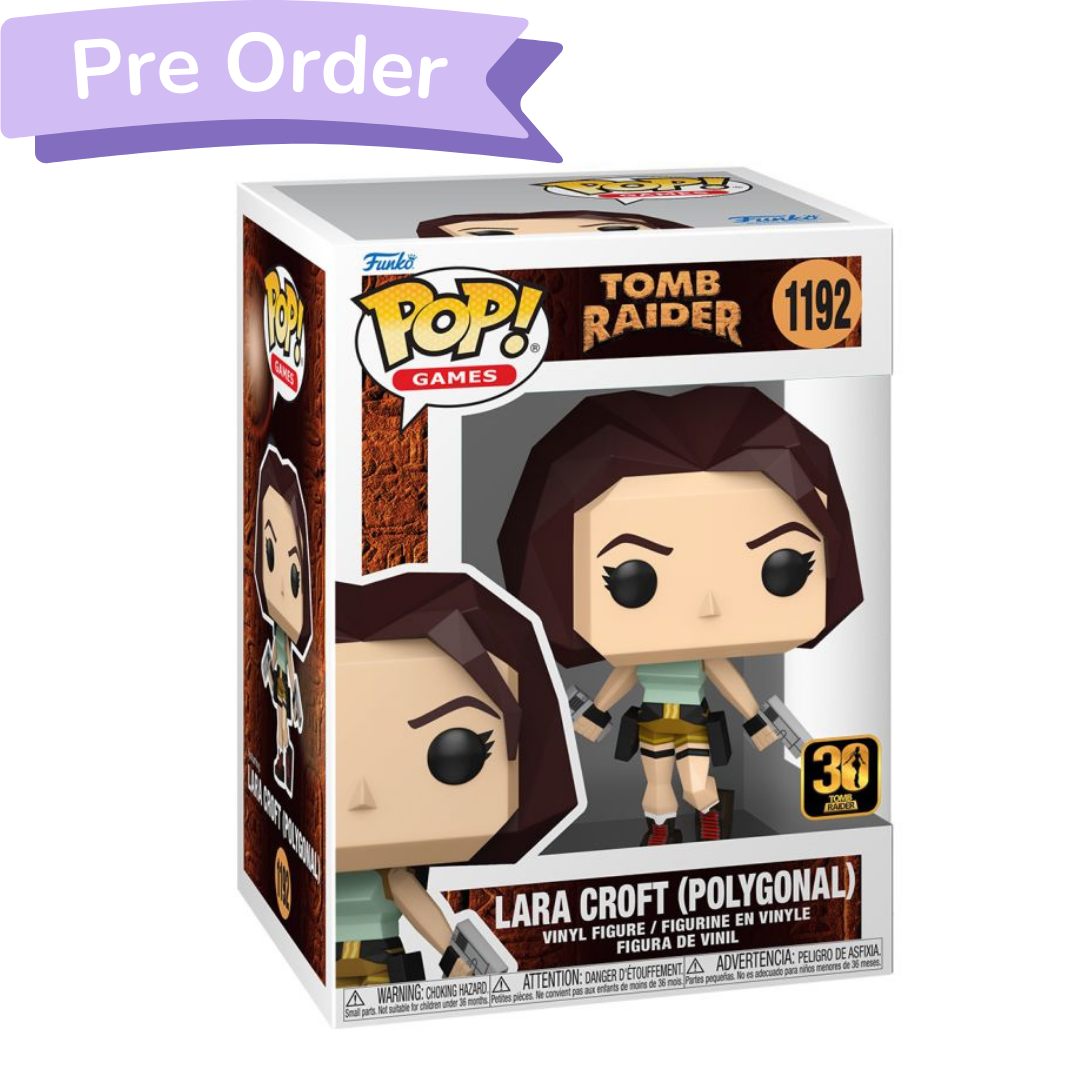 Tomb Raider Lara Croft (Polygon) Pop