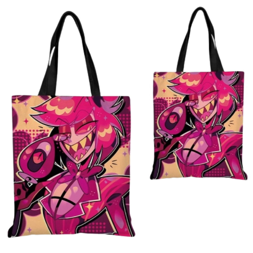 Hazbin Hotel Alastor Canvas Tote Bag