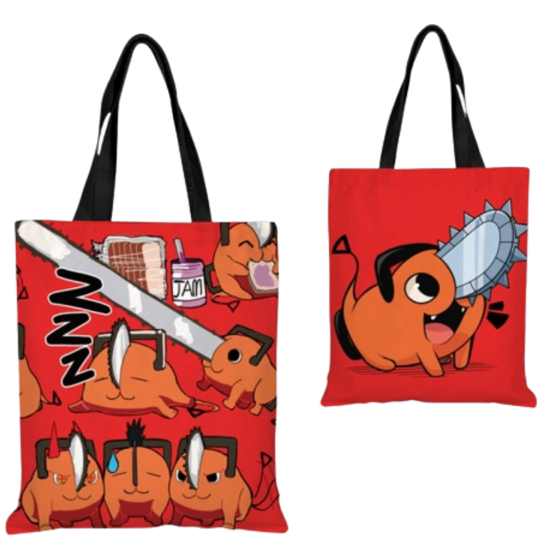 Chainsaw Man Pochita Tote Bag