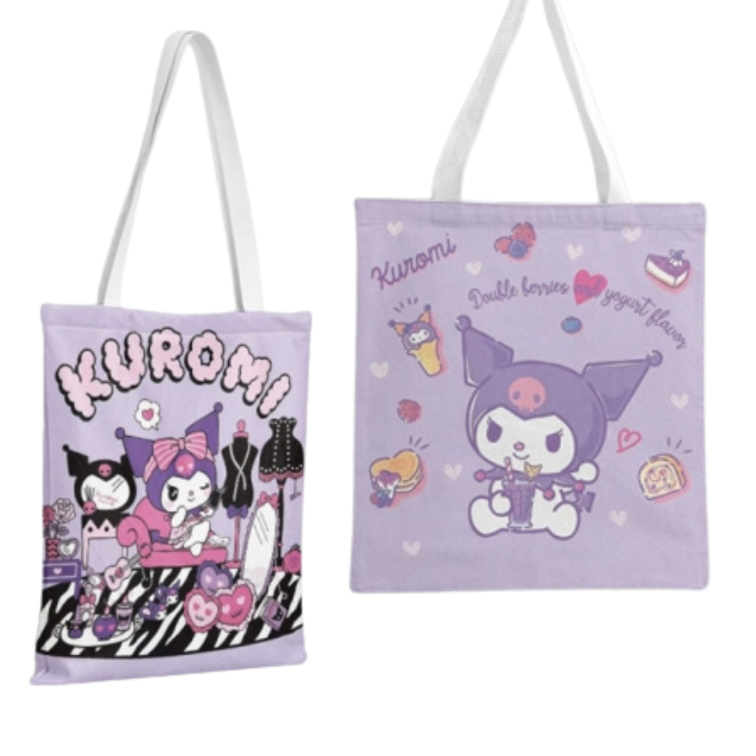 Kuromi Violet Chic Tote Bag