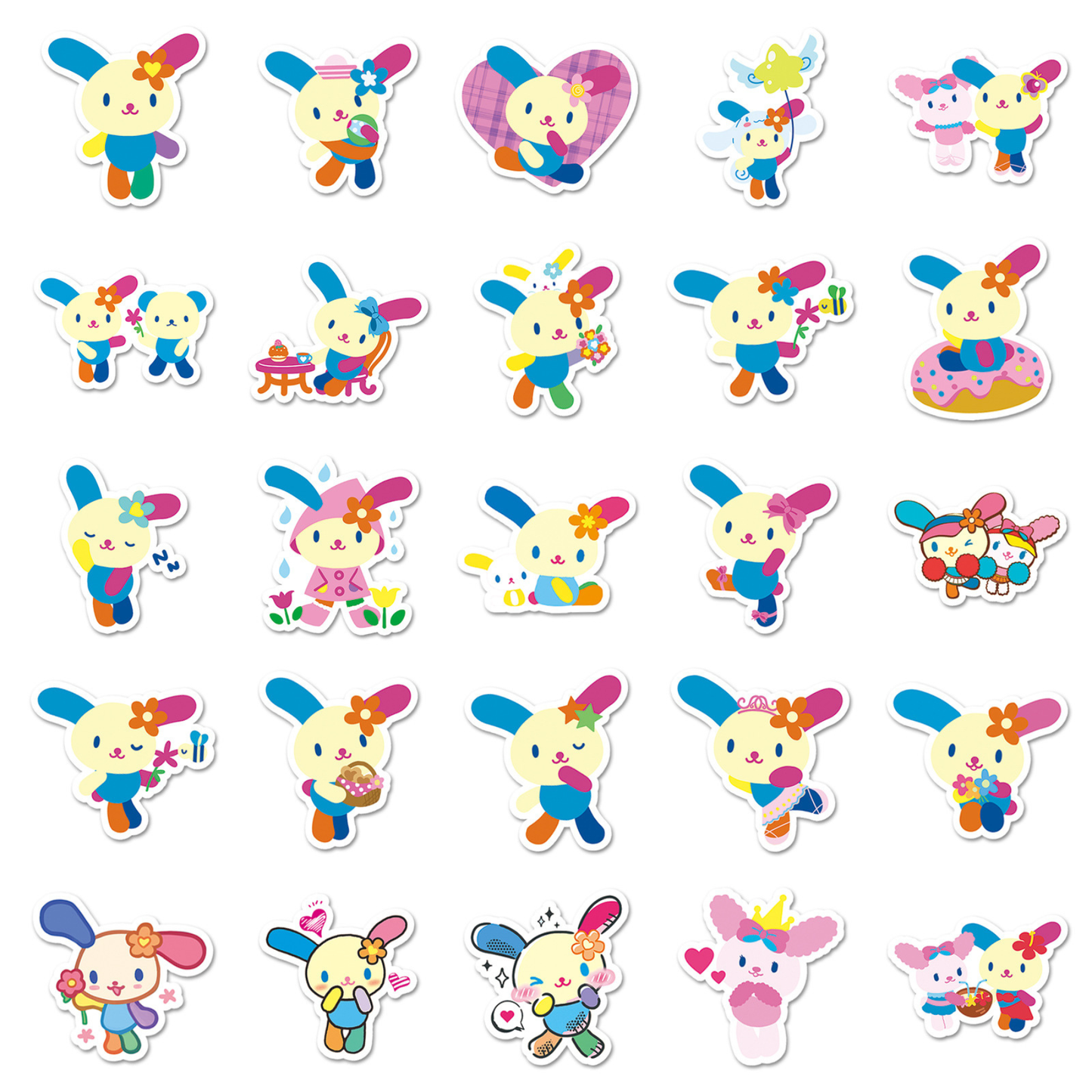 Usahana 50 Piece Sticker Pack