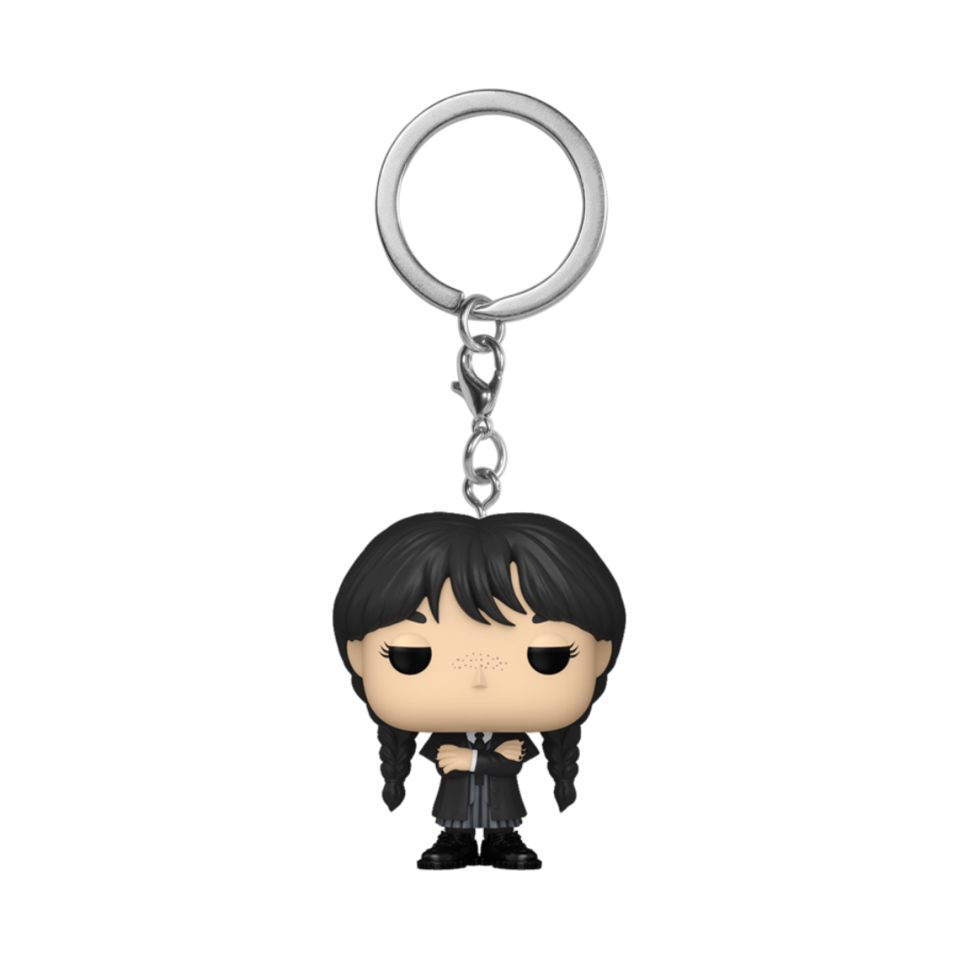 Wednesday (TV) with Coat Pop! Keychain