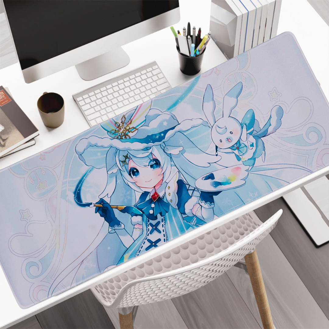 Hatsune Miku Winter Mouse Mat