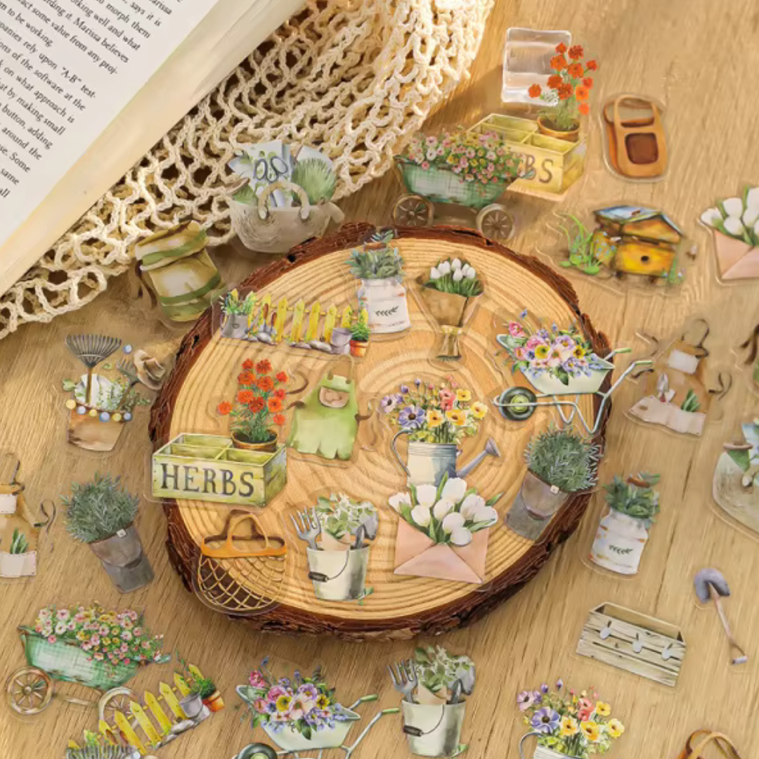 Spring Time Themed Sticker 40 Pack