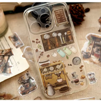 Vintage Grocery Store Sticker Set