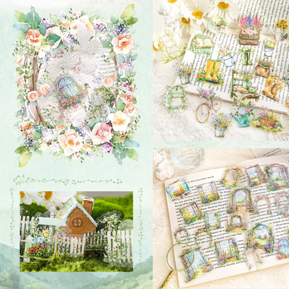 Spring Time Themed Sticker 40 Pack