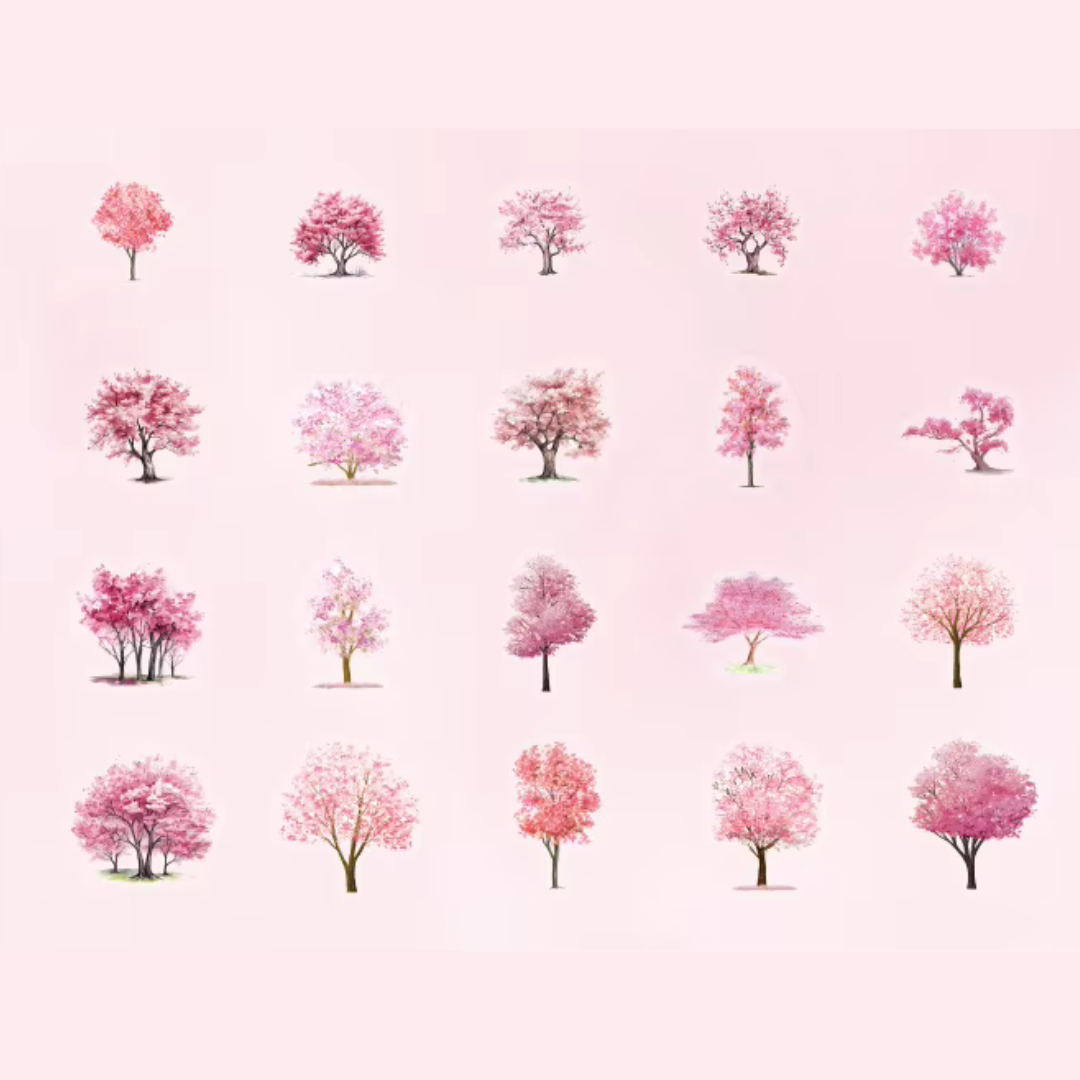 Woodland Tree Sticker Packs