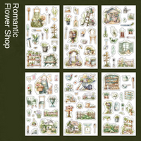 Vintage Grocery Store Sticker Set