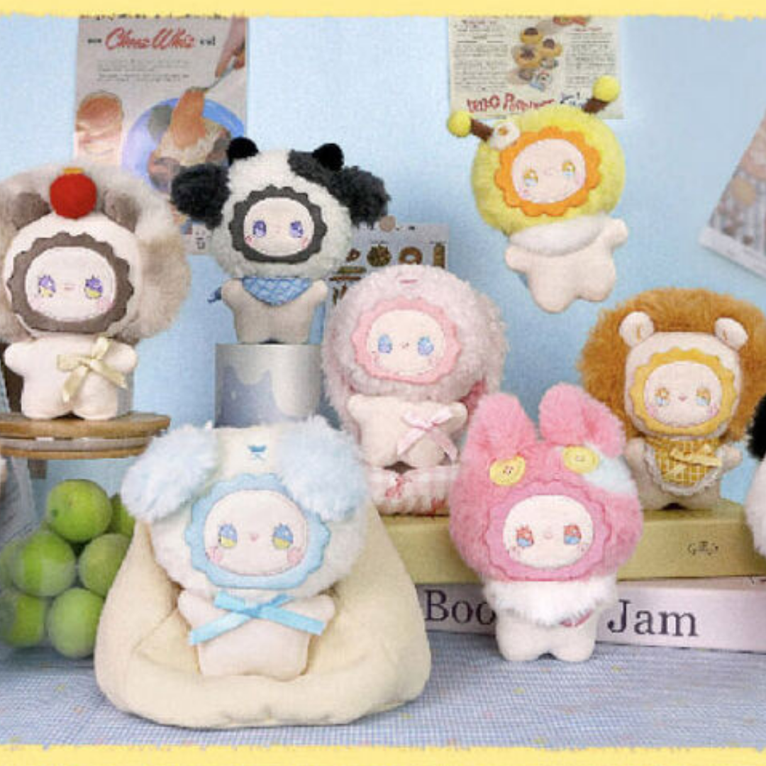 Emma Fuzzy Family Squishy Series Blind Box