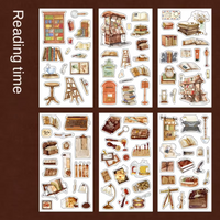 Vintage Grocery Store Sticker Set