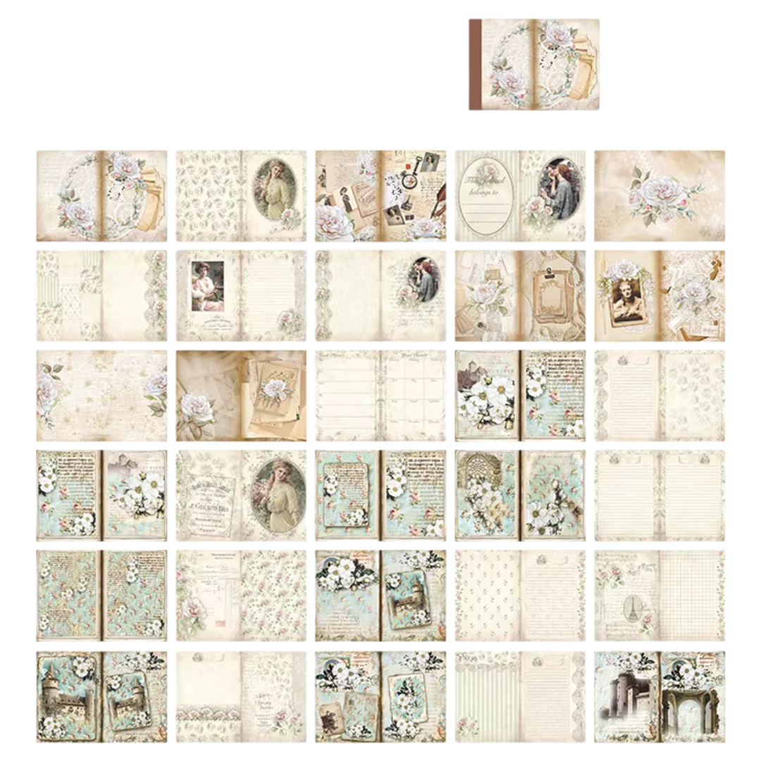 Fairy Tale Manor Journal Paper Book