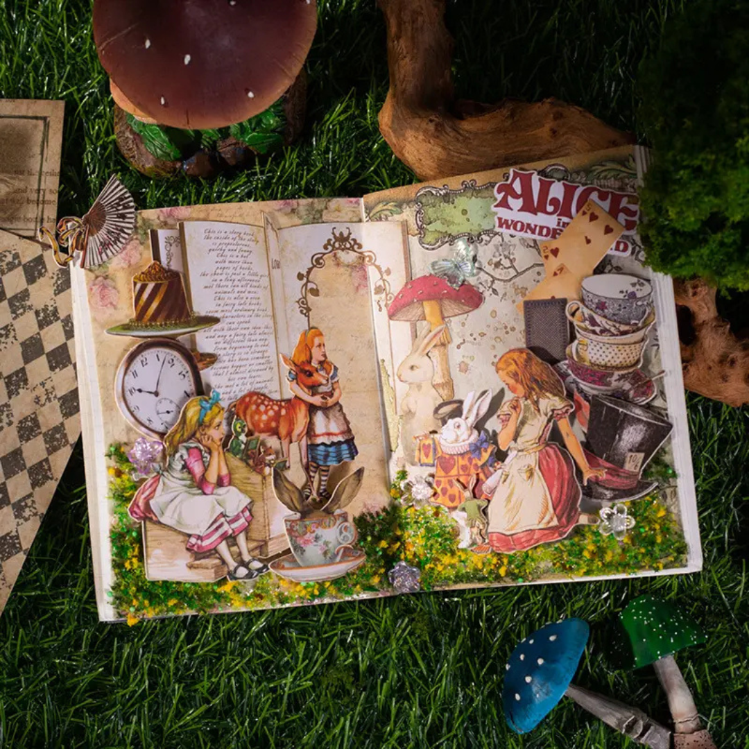 Wonderland Sticker and Paper Pack