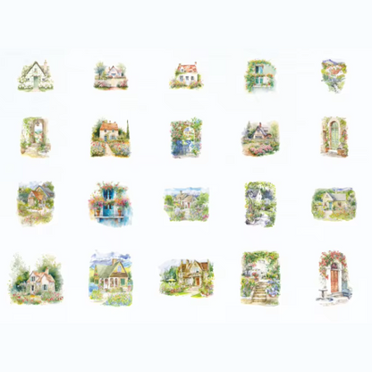 Spring Time Themed Sticker 40 Pack
