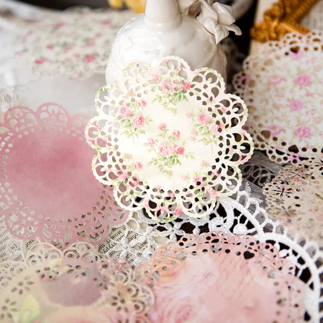 Lace Circles Craft Paper Pack