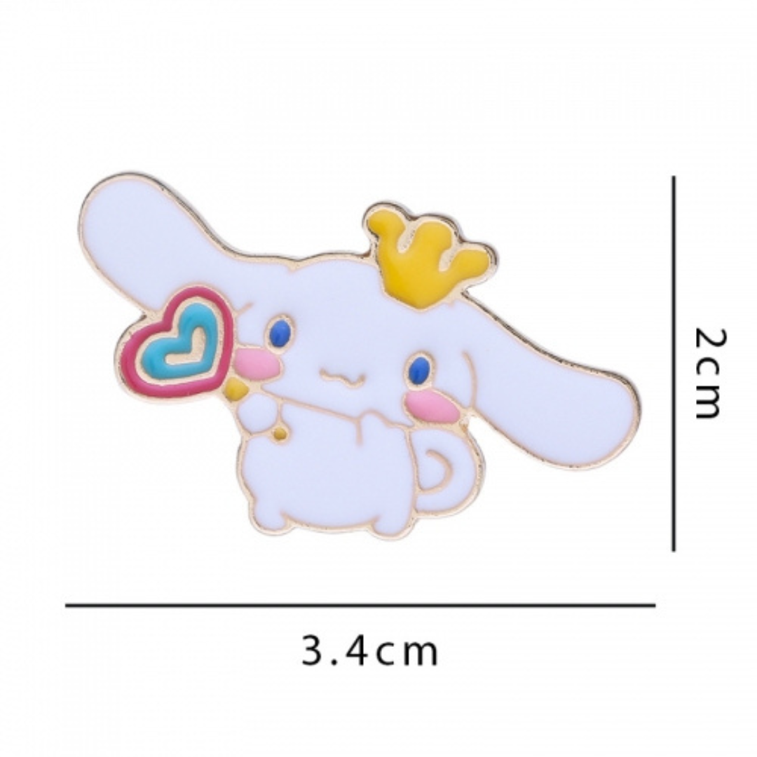 Sanrio Friends Enamel Alloy Pins