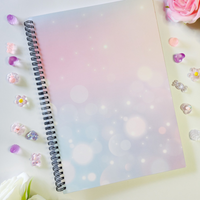Twilight Study A4 Spiral Notebook