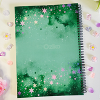 Walk The Path of The Green Fairy A4 Spiral Notebook