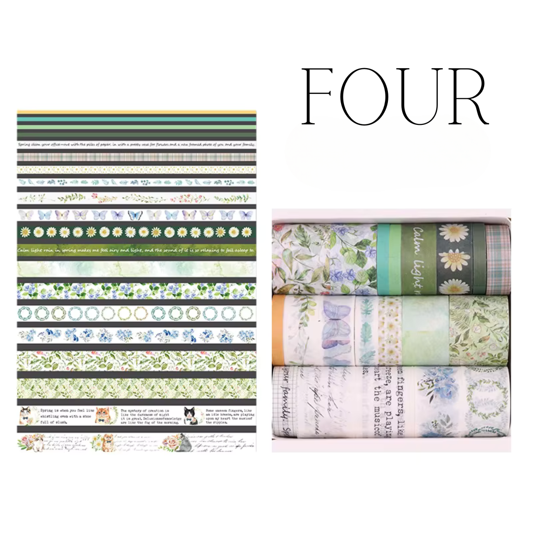 Luxury 20 Roll Washi Tape Box