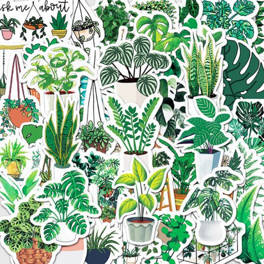 Invincible Plants 50 Piece Sticker Pack