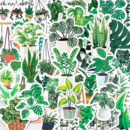 Invincible Plants 50 Piece Sticker Pack