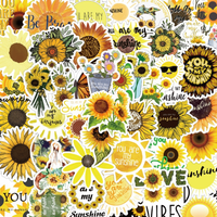 Sunflower 50 Piece Sticker Pack