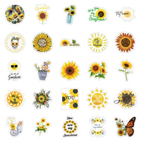 Sunflower 50 Piece Sticker Pack