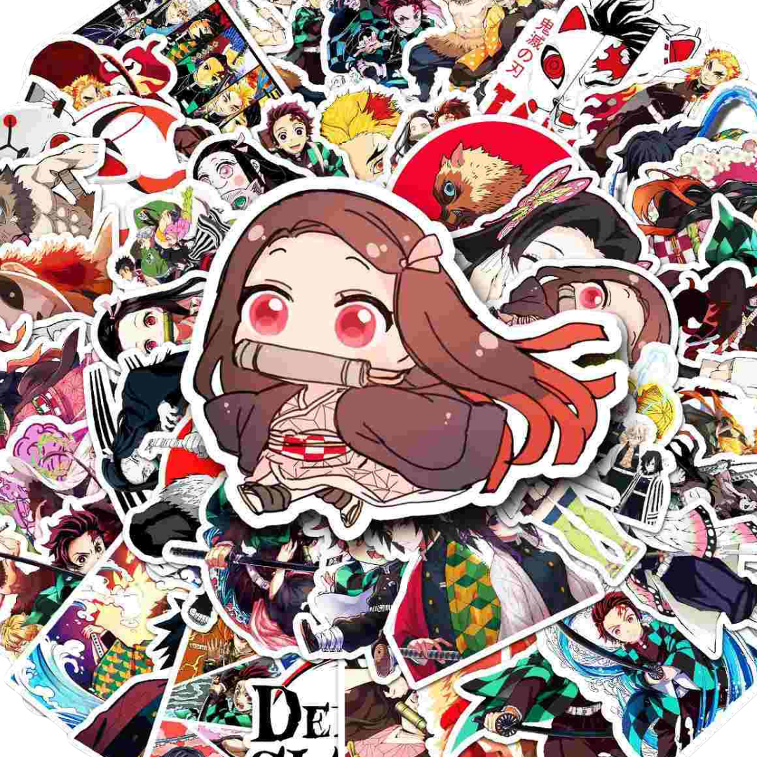 Demon Slayer 50 Pack Stickers