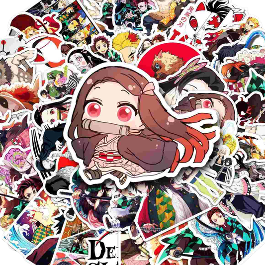 Demon Slayer 50 Pack Stickers