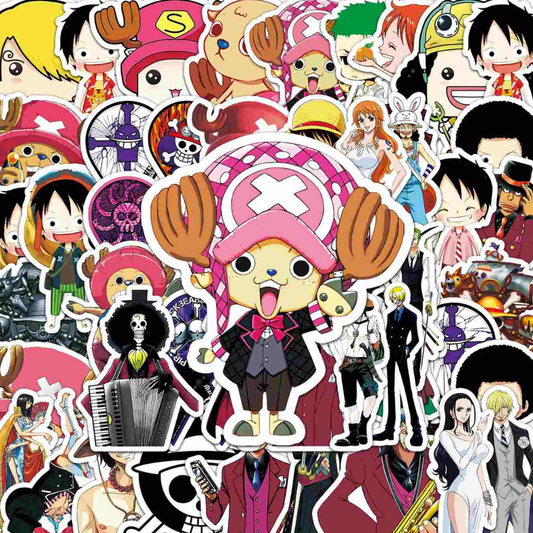 One Piece Merry Crew 50 Pack Stickers