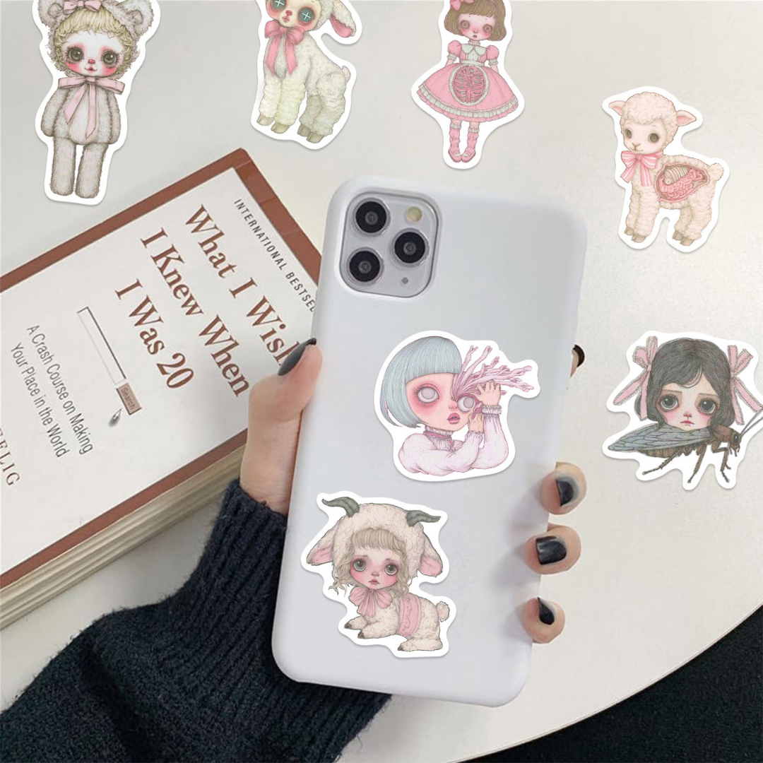 Sweet and Scary 50 Pack Stickers