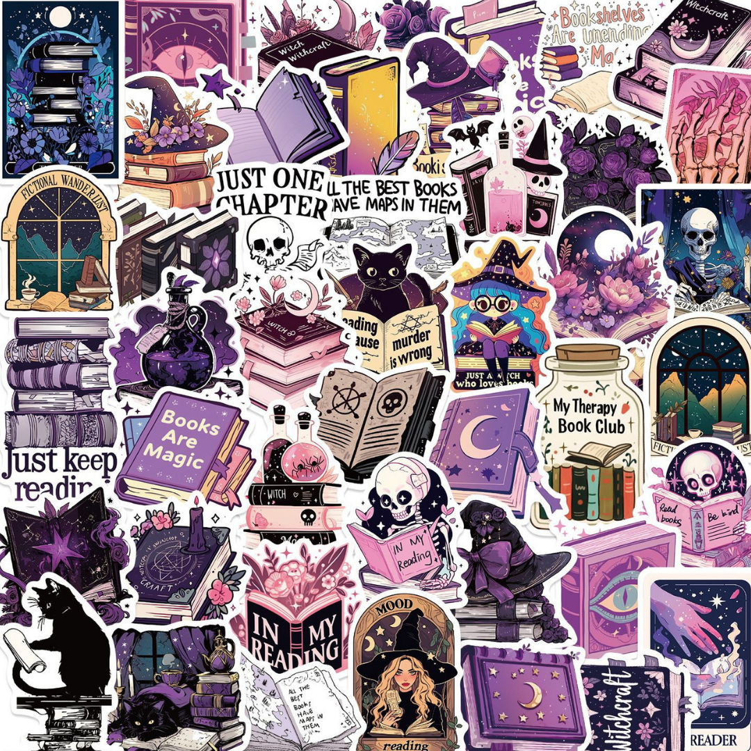 Magic Vibes 50 Pack Stickers