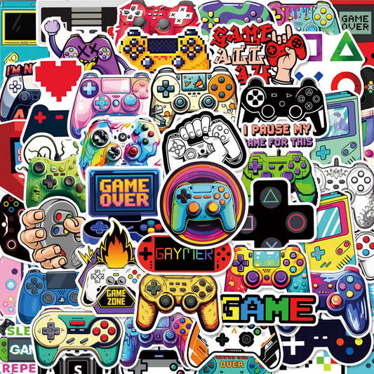 Gamer Mix 50 Pack Stickers