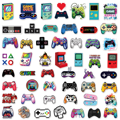 Gamer Mix 50 Pack Stickers