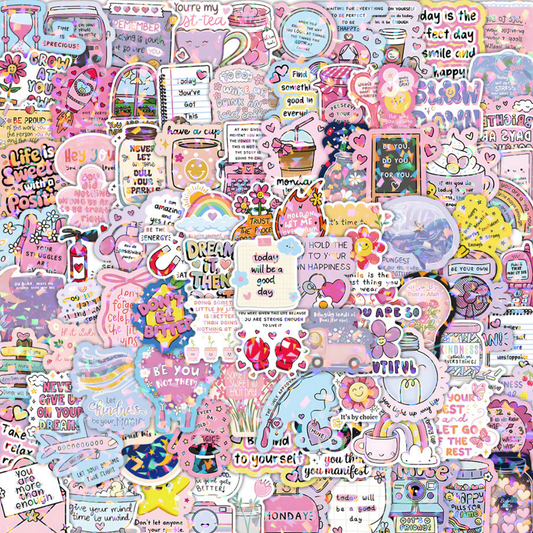 Sparkly Inspiration 50 Pack Stickers