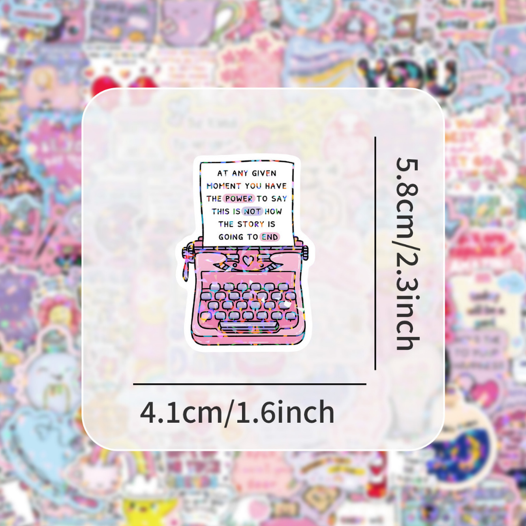 Sparkly Inspiration 50 Pack Stickers