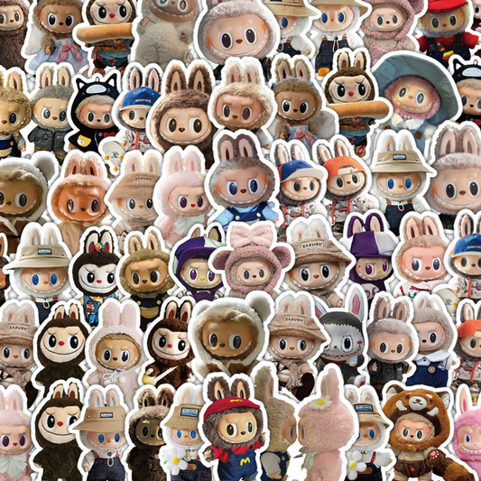 Labubu 50 Piece Sticker Pack