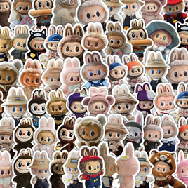 Labubu 50 Piece Sticker Pack