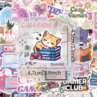 Cozy Gamer 50 Piece Sticker Pack