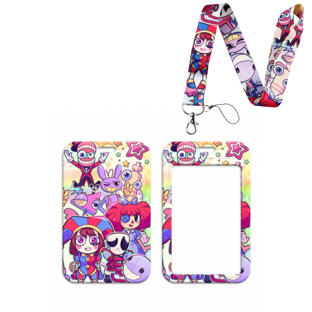 The Amazing Digital Circus ID Card and Lanyard