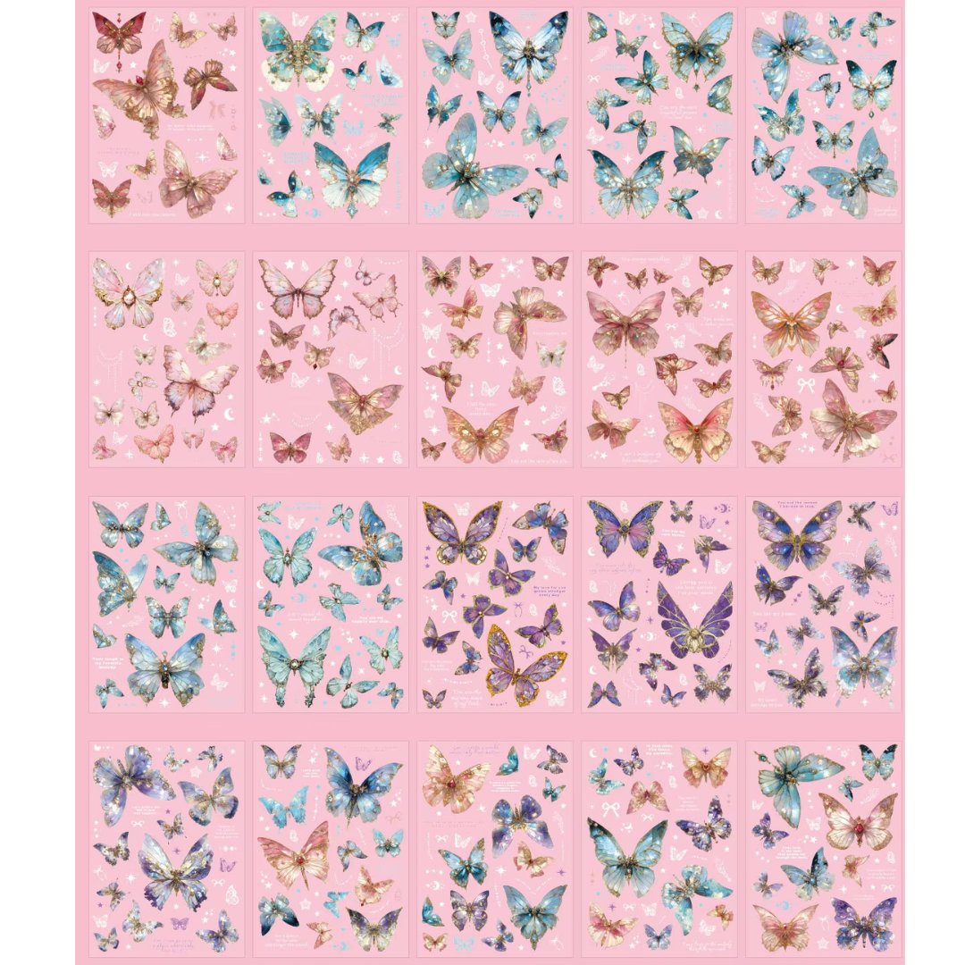 Butterfly 300 Piece Sticker Book