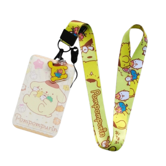 Pompompurin ID Card and Lanyard