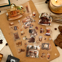 Vintage Grocery Store Sticker Set