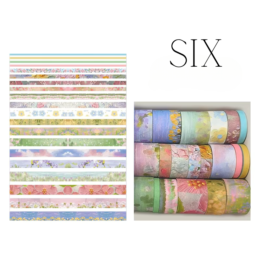 Luxury 20 Roll Washi Tape Box