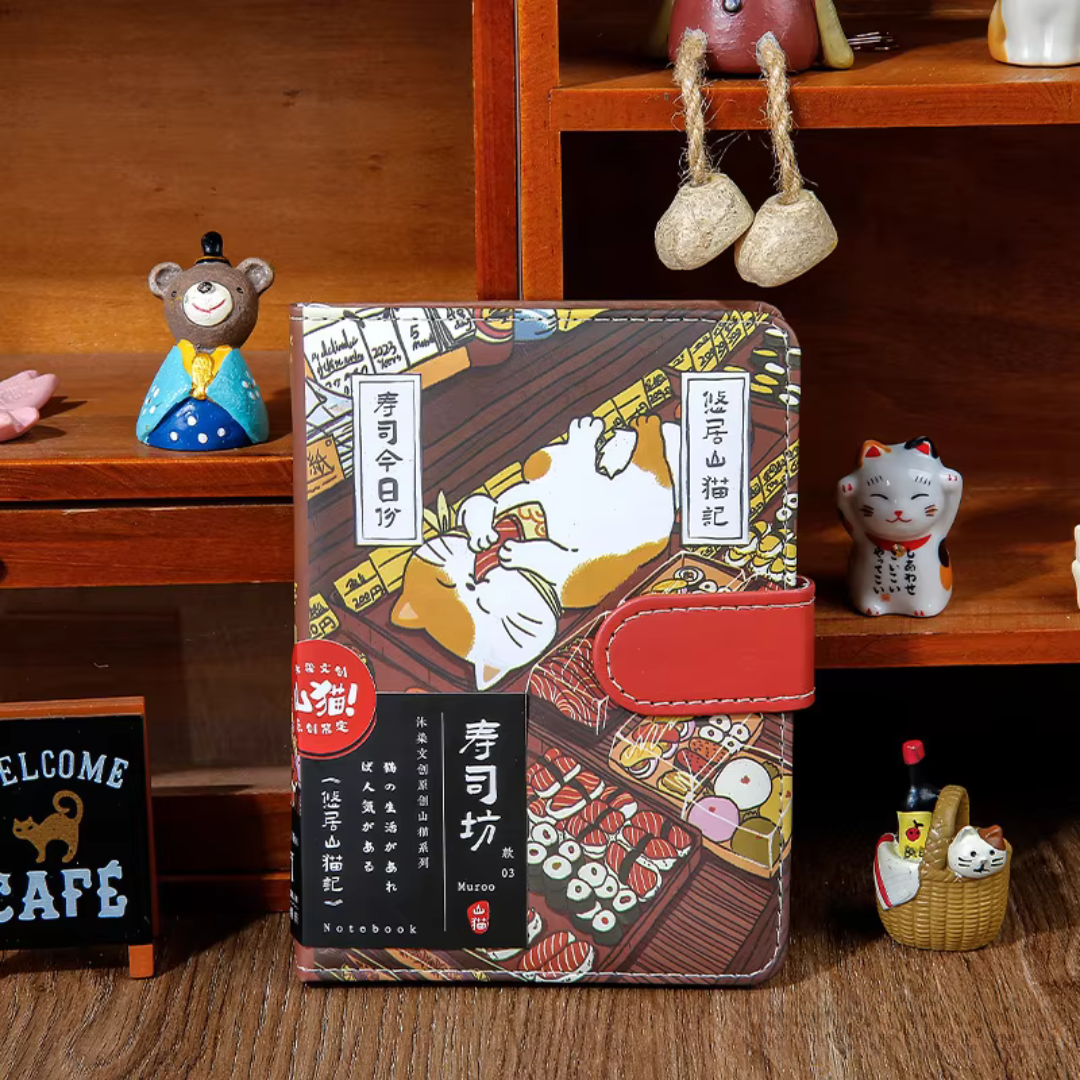 Japanese Style Magnetic A6 Journal