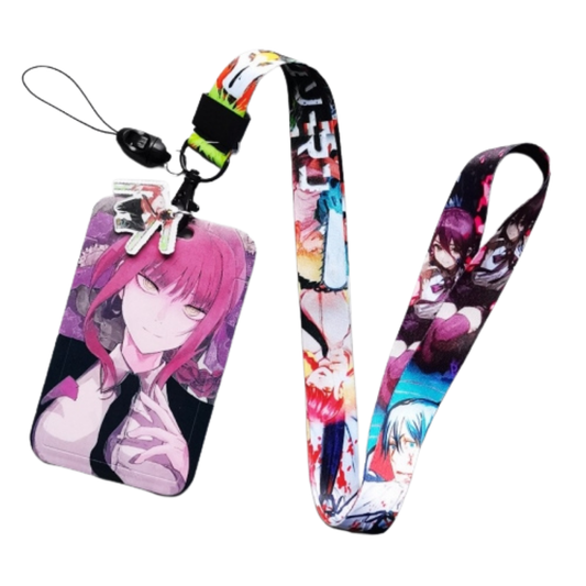 Chainsaw Man Makima ID Card and Lanyard